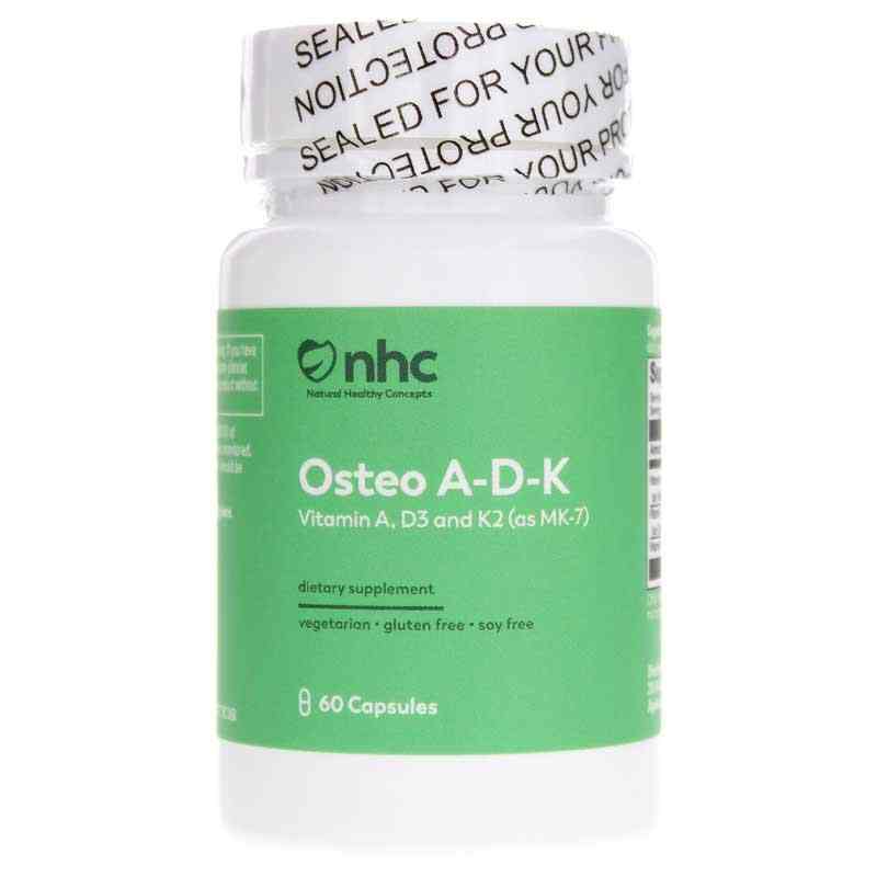 Osteo A-D-K, 60 Capsules, NHC