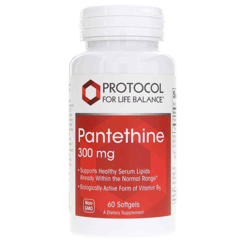 Pantethine 300 Mg, 60 Softgels, PFLB