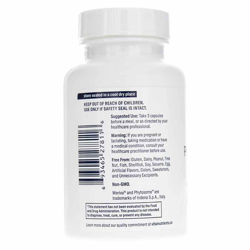 Phyto-Curcumin Plus Enzymes, 60 Veg Capsules, VTN