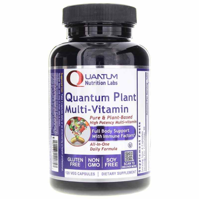 Plant Multi-Vitamin, 120 Veg Capsules, QNL