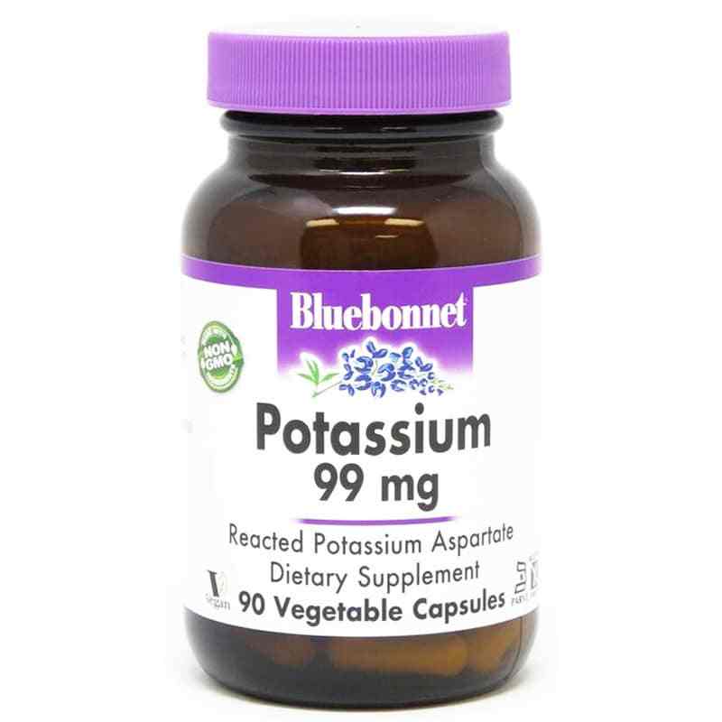 Potassium 99 Mg, 90 Veg Capsules, BB