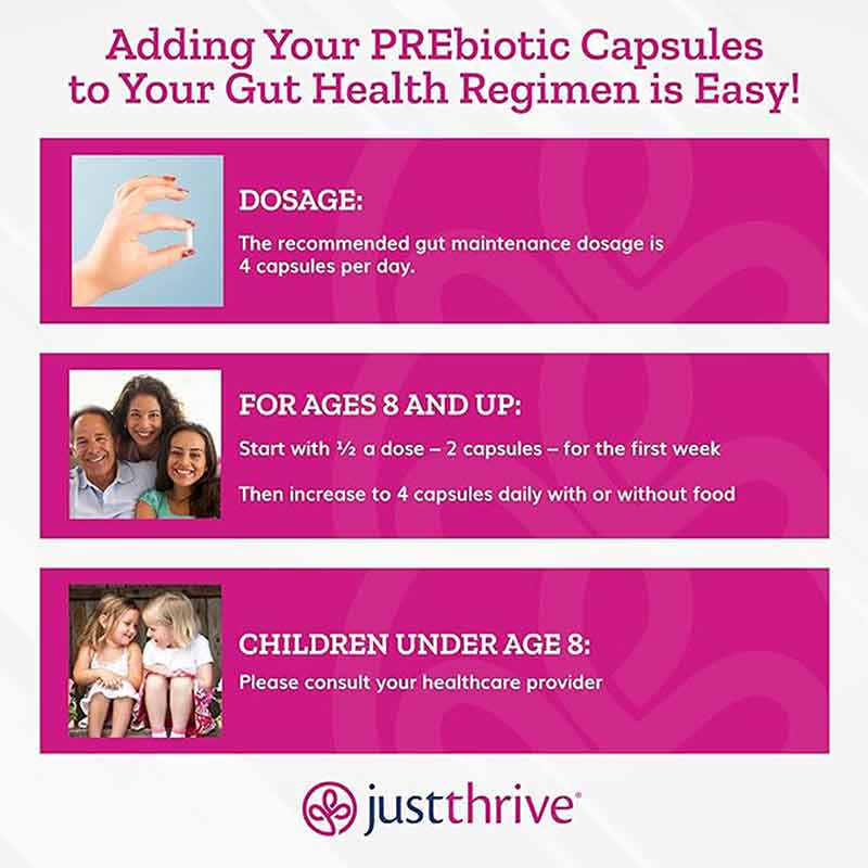 Precision PREbiotic Capsules, 120 Capsules, JTH