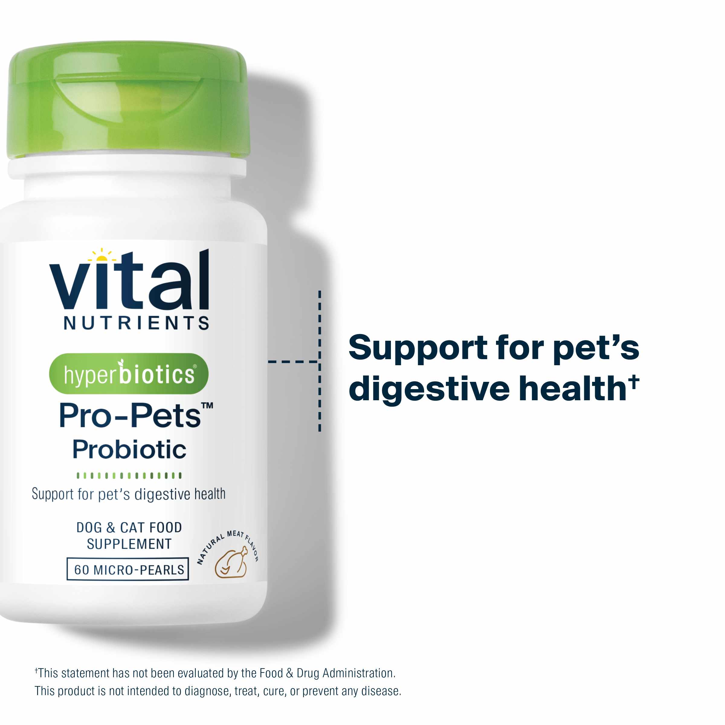 PRO-Pets Probiotic 3 Billion CFU, 60 Pearls, HBS