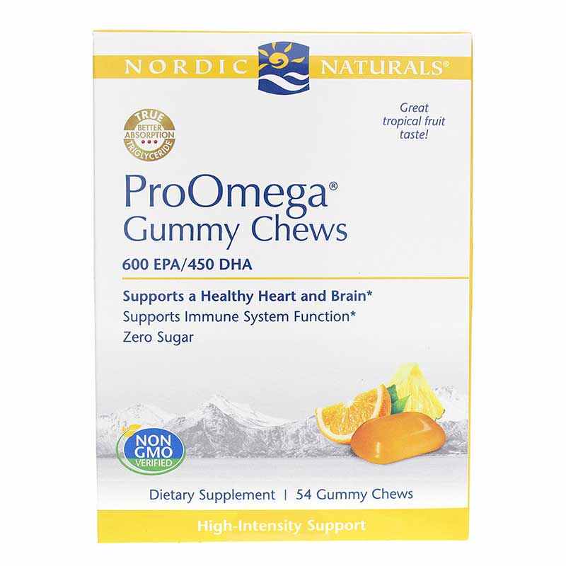 ProOmega Gummy Chews, 54 Gummies, NRN