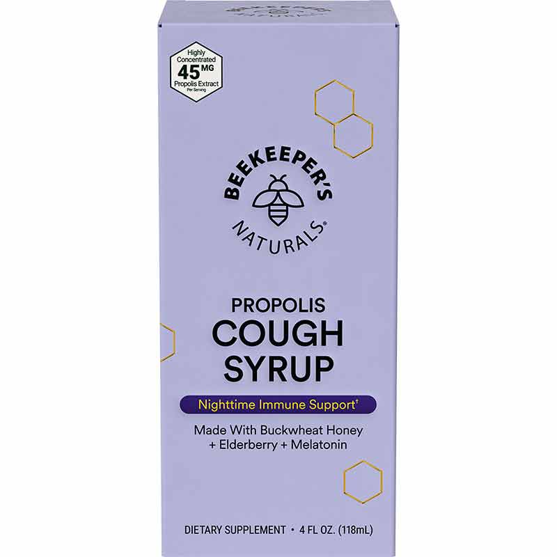 Propolis Cough Syrup Nighttime, 4 Oz, BKN