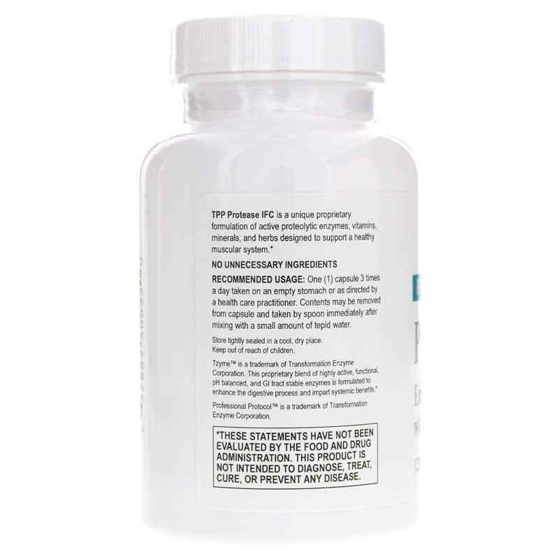 Protease IFC, 120 Capsules, TSE