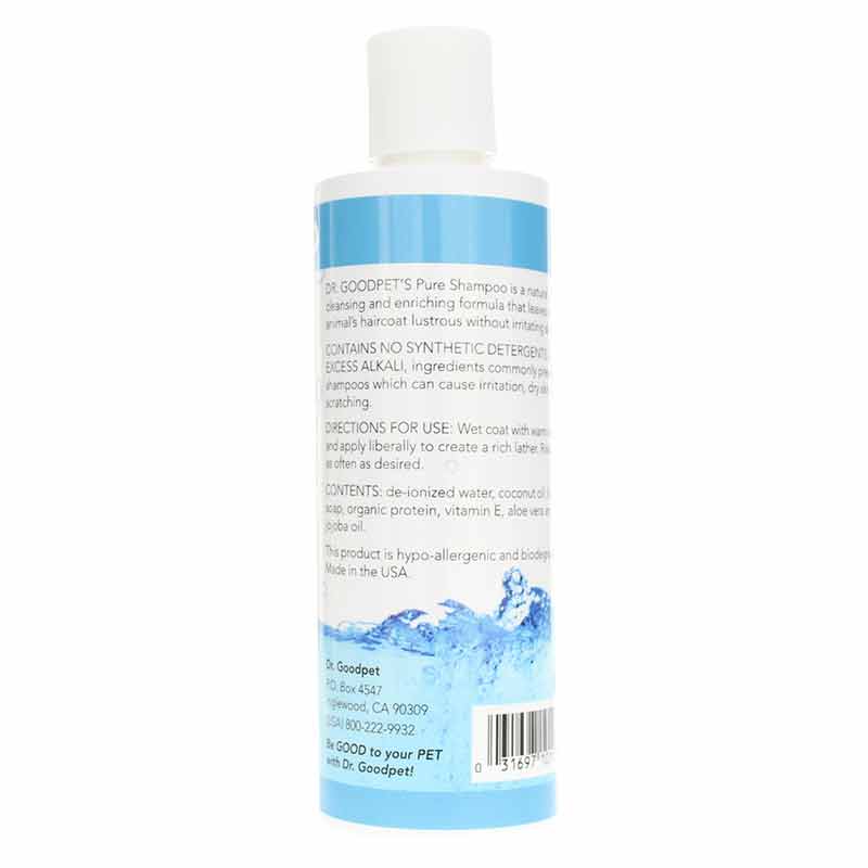 Pure Shampoo for Dogs and Cats, 8 Oz, DRG