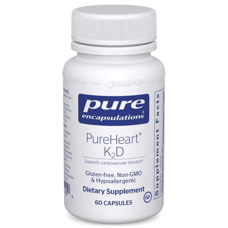 PureHeart K2D, 60 Capsules, PEC