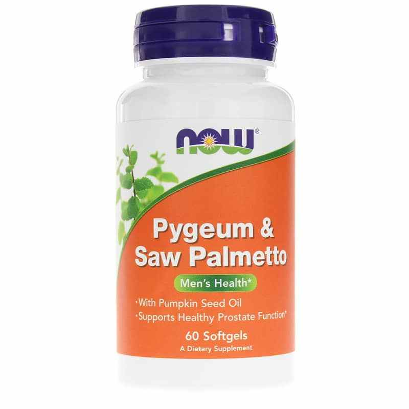 Pygeum And Saw Palmetto Now Foods