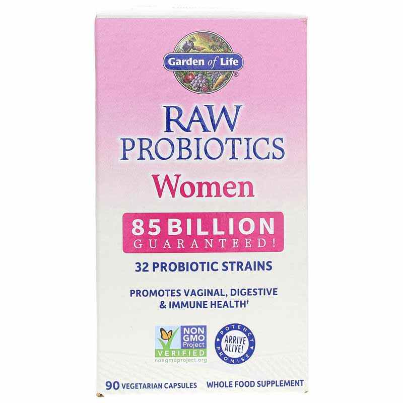 Raw Probiotics Women, 90 Veg Capsules, GOL