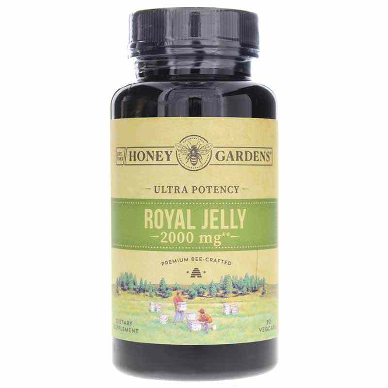 Royal Jelly 2,000 Ultra Potency, 30 Veg Capsules, HG