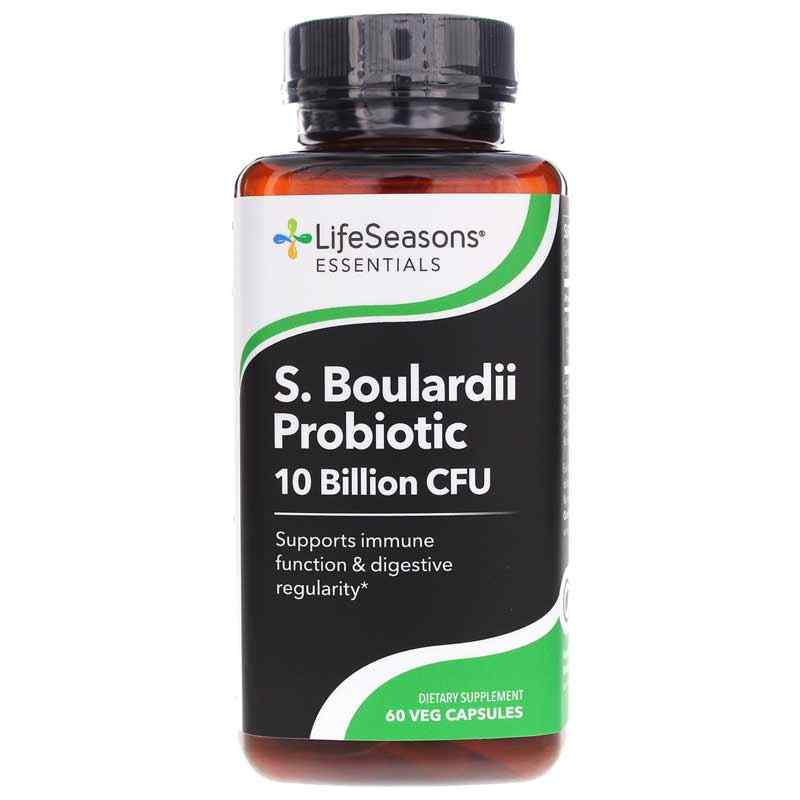 S. Boulardii Probiotic 10 Billion, 60 Veg Capsules, LSE