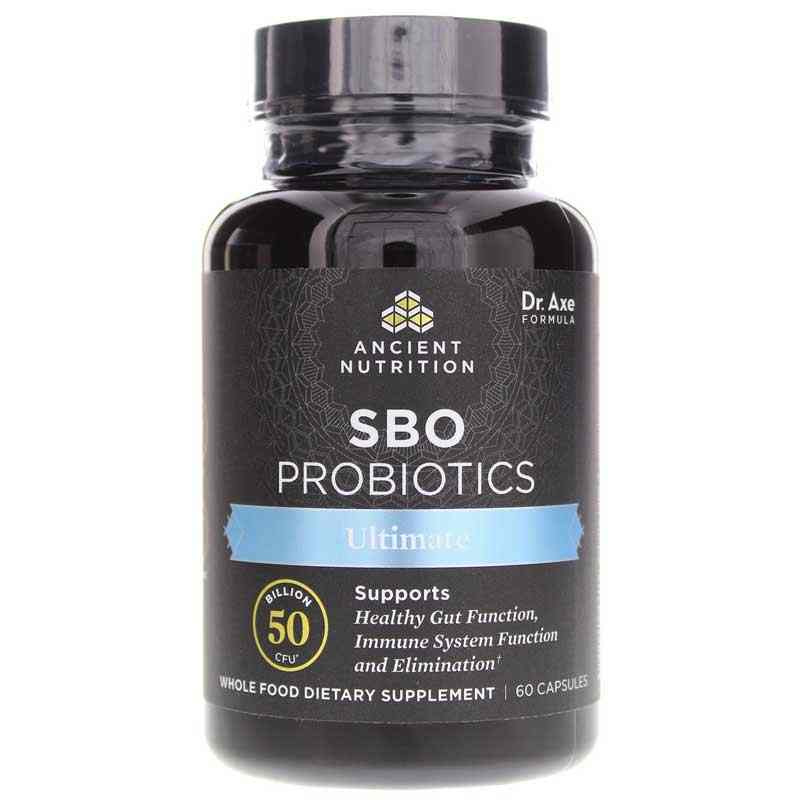 SBO Probiotics Ultimate, 60 Capsules, ANN