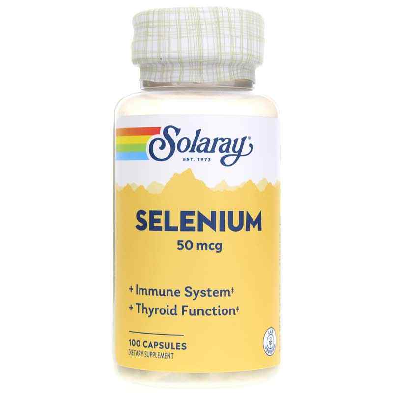 Selenium 50 Mcg, 100 Capsules, SLR