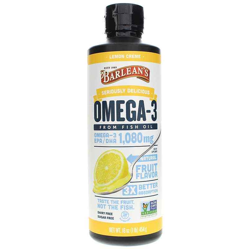 Seriously Delicious Omega-3 from Fish Oil, BOO