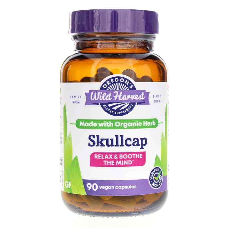 Skullcap, 90 Vegan Capsules, OWH