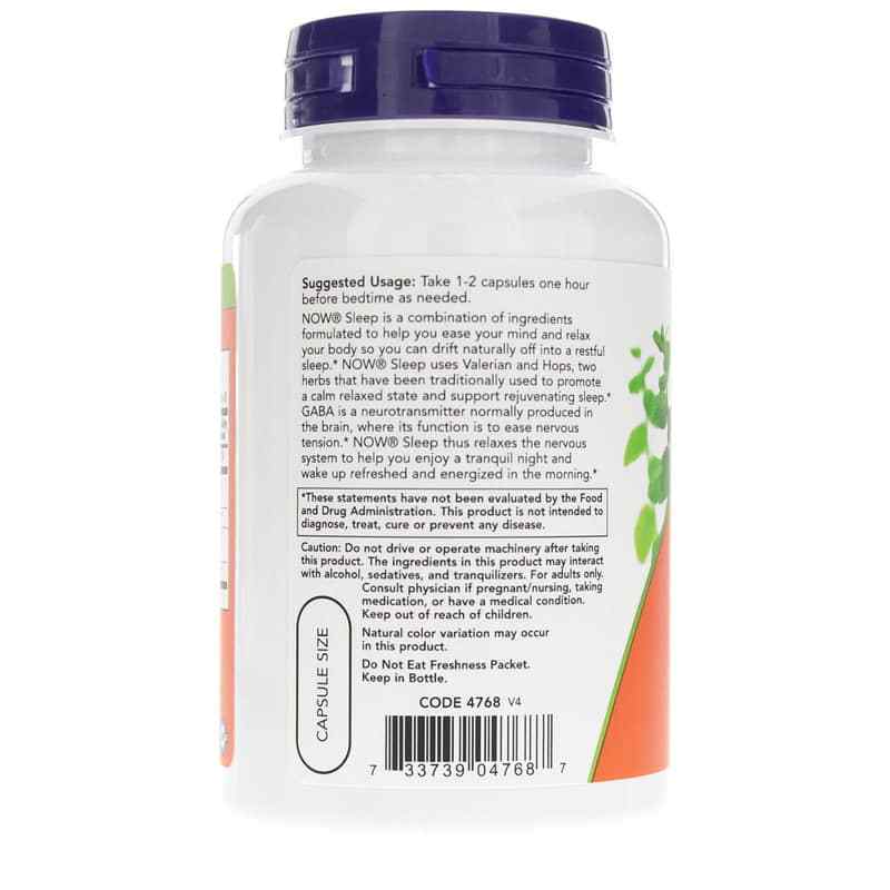 Sleep Botanical Blend, 90 Veg Capsules, NOW