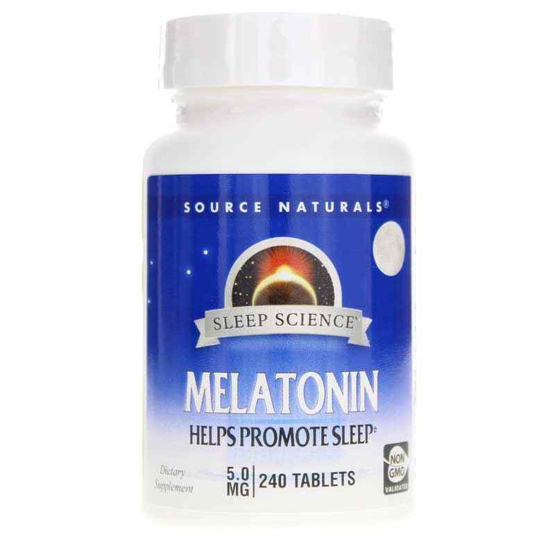 Sleep Science Melatonin 5 Mg Tablets, SNN