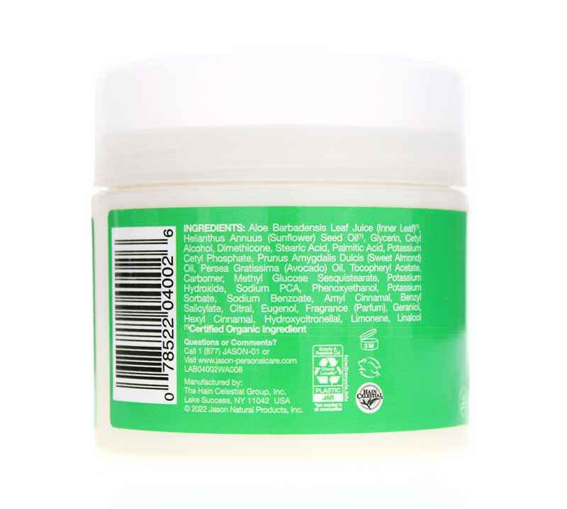 Soothing 89% Aloe Vera Moisturizing Cream, 4 Oz, JS