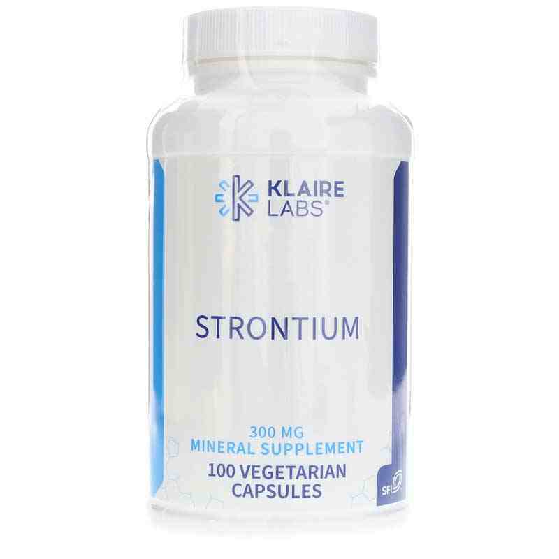 Strontium 300 Mg, 100 Capsules, KL