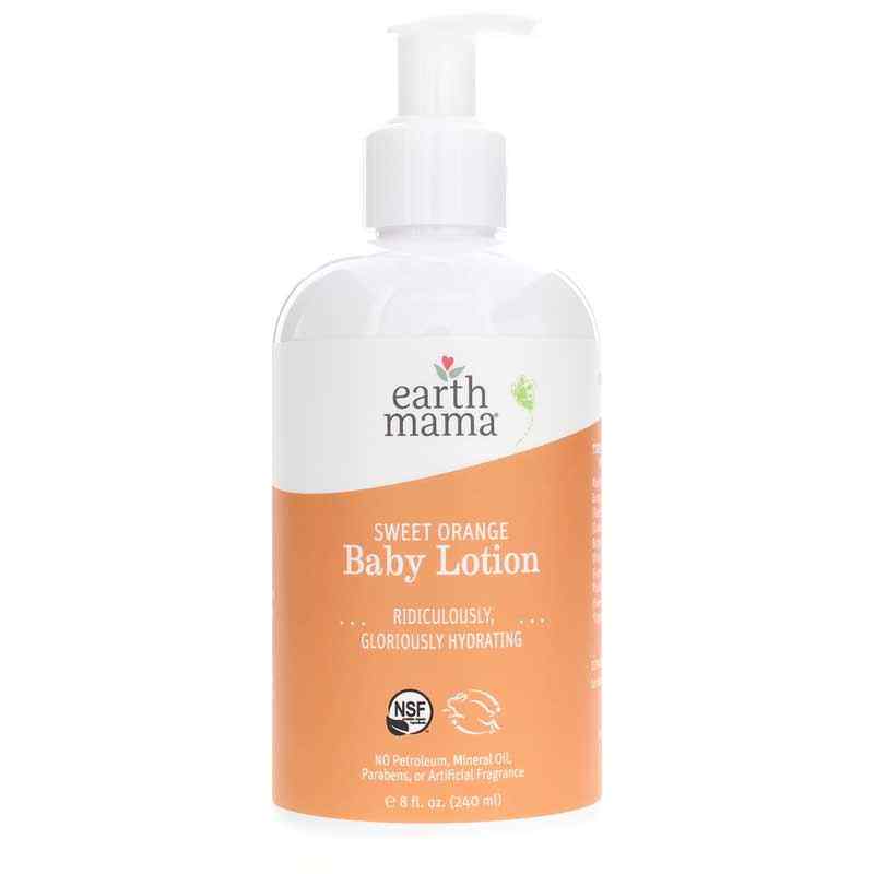 Earth mama sweet orange baby sale lotion