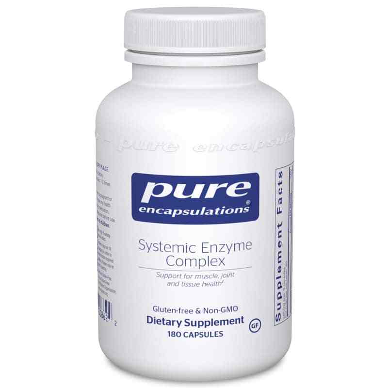 Systemic Enzyme Complex, 180 Capsules, PEC