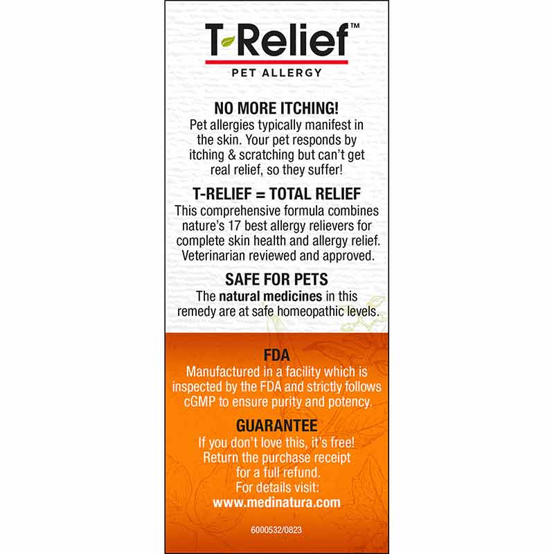 T-Relief Pet Allergy, 90 Tablets, MDN