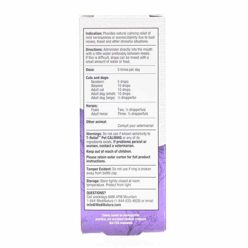 T-Relief Pet Calming Oral Drops, 1.69 Oz, MDN