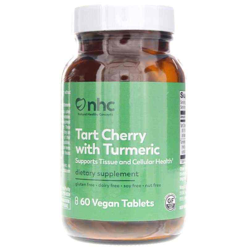 Tart Cherry with Turmeric, 60 Veg Tablets, NHC