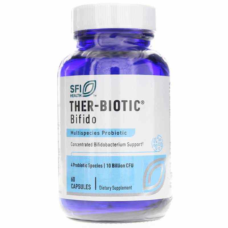 Ther-Biotic Bifido Multispecies Probiotic 10 Billion CFU, 60 Capsules, KL