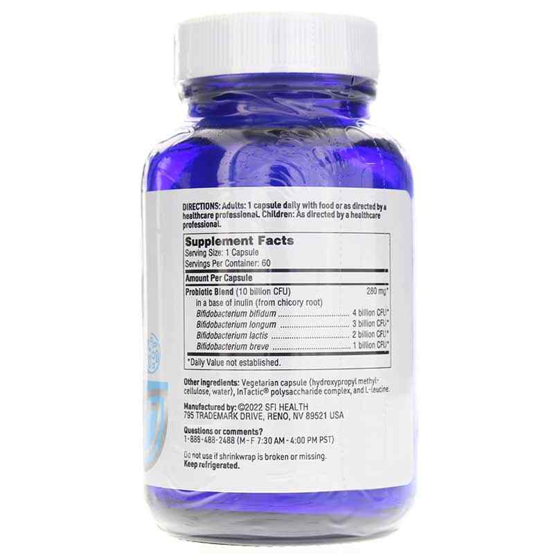 Ther-Biotic Bifido Multispecies Probiotic 10 Billion CFU, 60 Capsules, KL