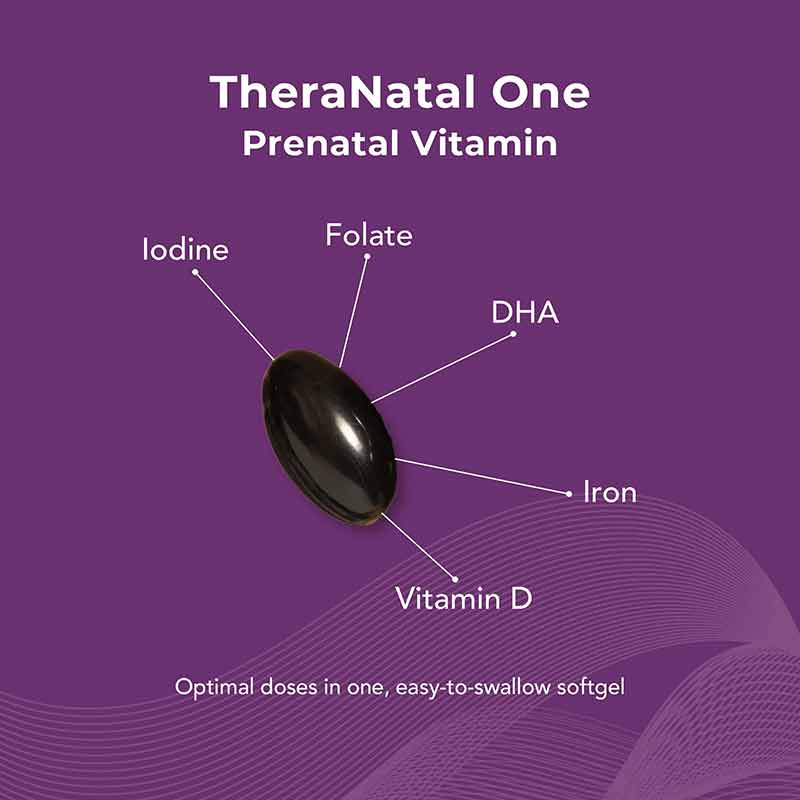 TheraNatal One Prenatal, 90 Softgels, THGX