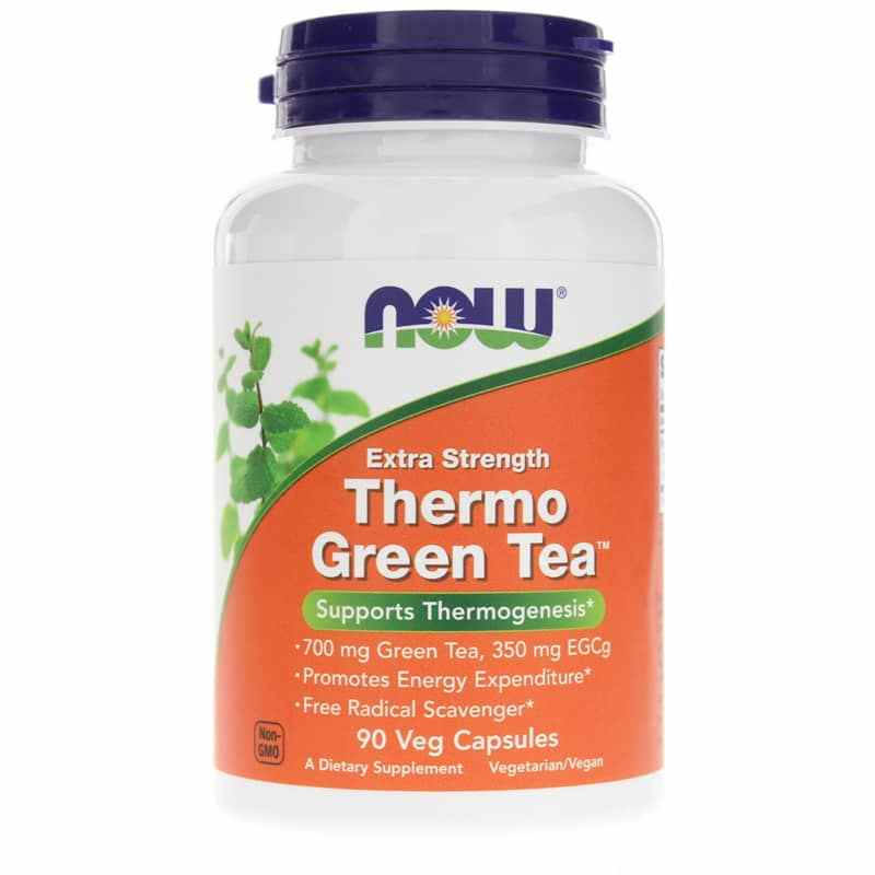 Thermo Green Tea 700mg 90 capsules - extra strength green tea promotes  energy expenditure