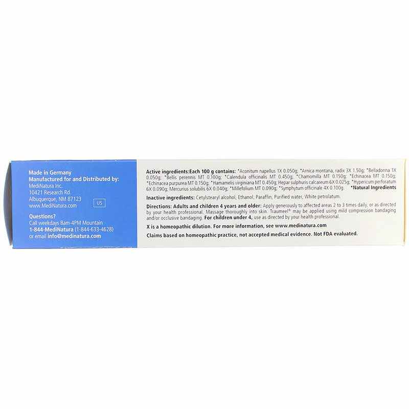 Traumeel Analgesic Ointment, 3.53 Oz, MDN