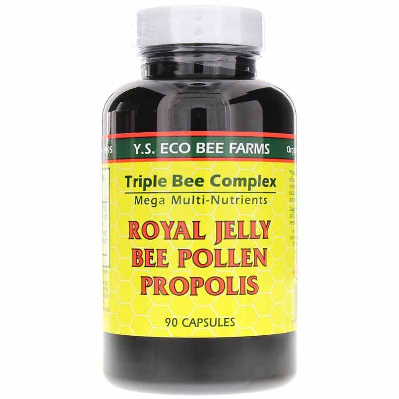 Triple Bee Complex Royal Jelly, Bee Pollen & Propolis,, YSO