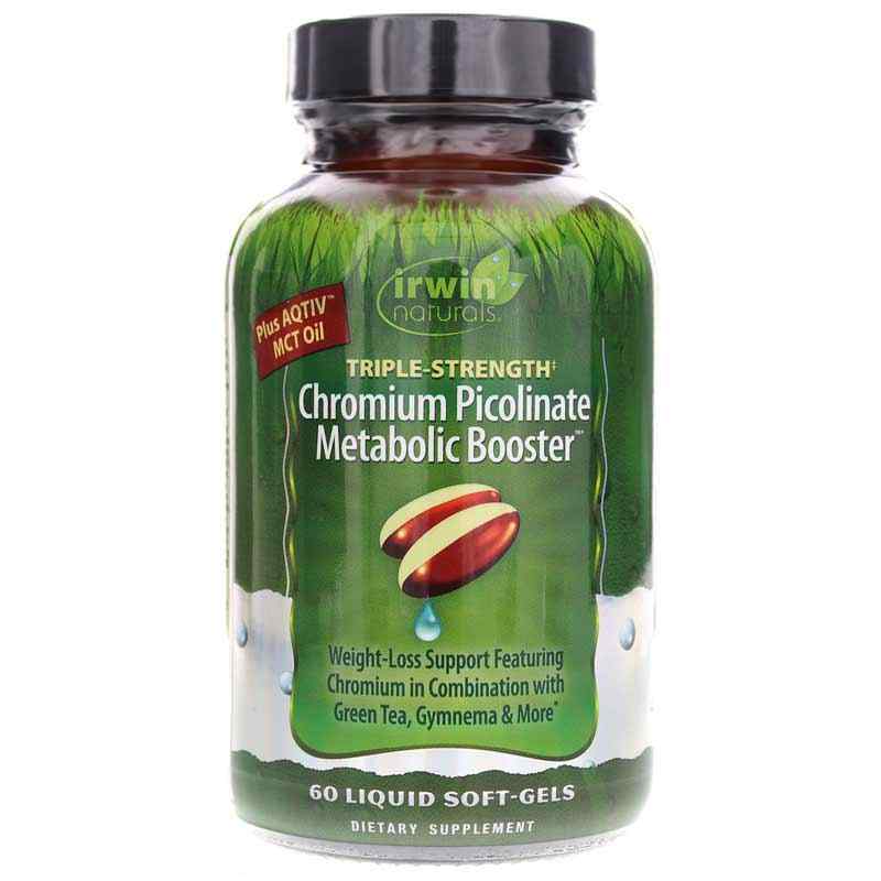 Triple Strength Chromium Picolinate, Irwin Naturals