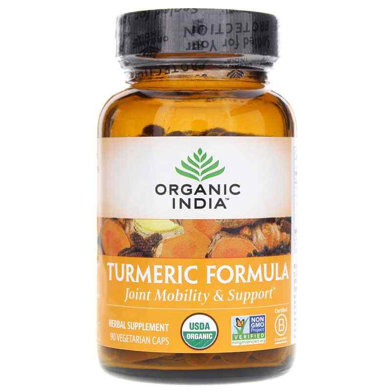 Turmeric Formula Certified Organic, Organic India