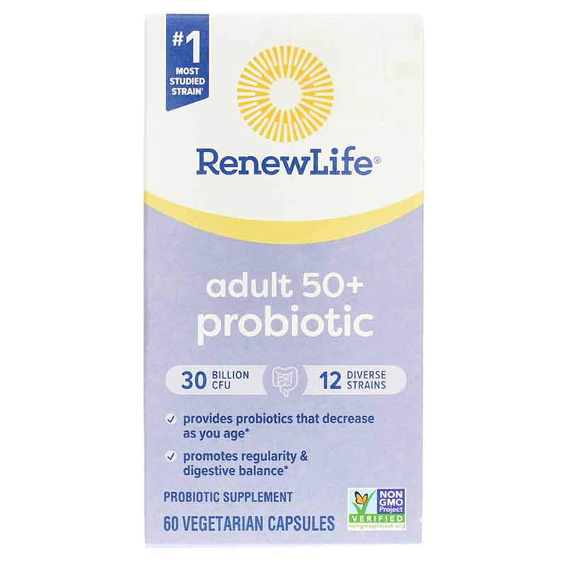 Ultimate Flora Probiotic 30 Billion Adult 50+ Formula, Renew Life