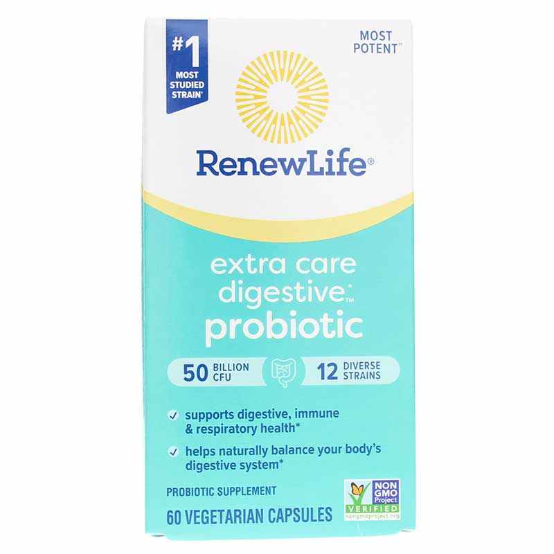 Ultimate Flora Probiotic 50 Billion Extra Care Formula, Renew Life