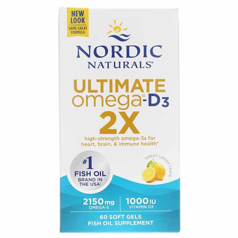 Ultimate Omega D3 2X Nordic Naturals