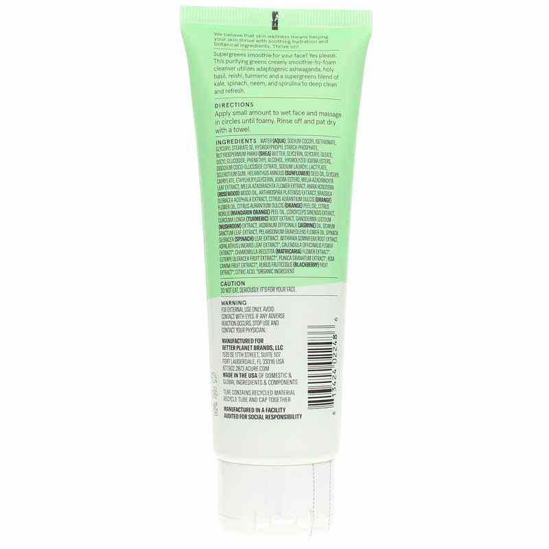 Ultra Hydrating Green Juice Cleanser, 4 Oz, AO