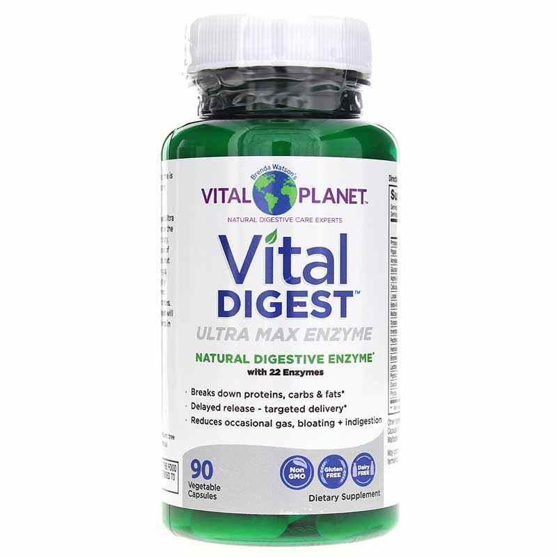 Vital Digest Ultra Max Enzyme, Vital Planet