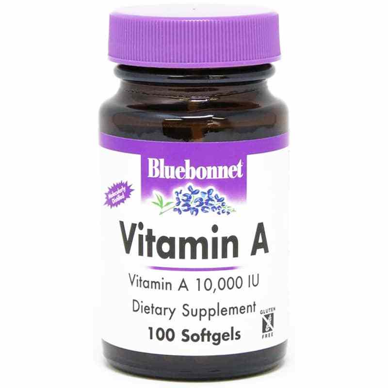 Vitamin A 10000 IU, 100 Softgels, BB