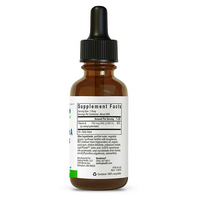 Vitamin A Drops, 1 Oz, SKH