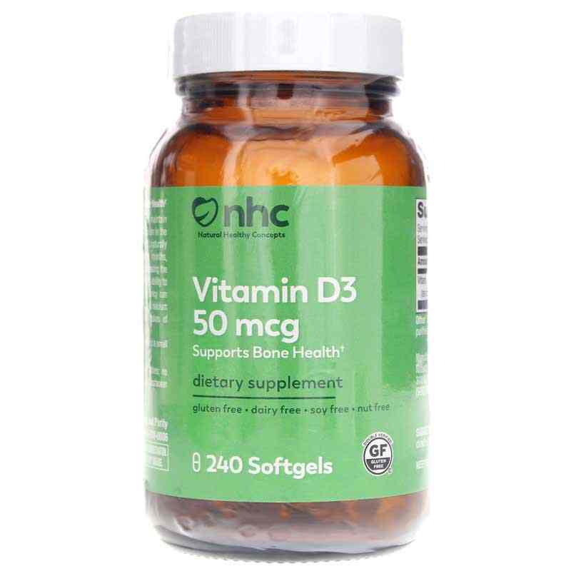 Vitamin D3 50 Mcg (2,000 IU)