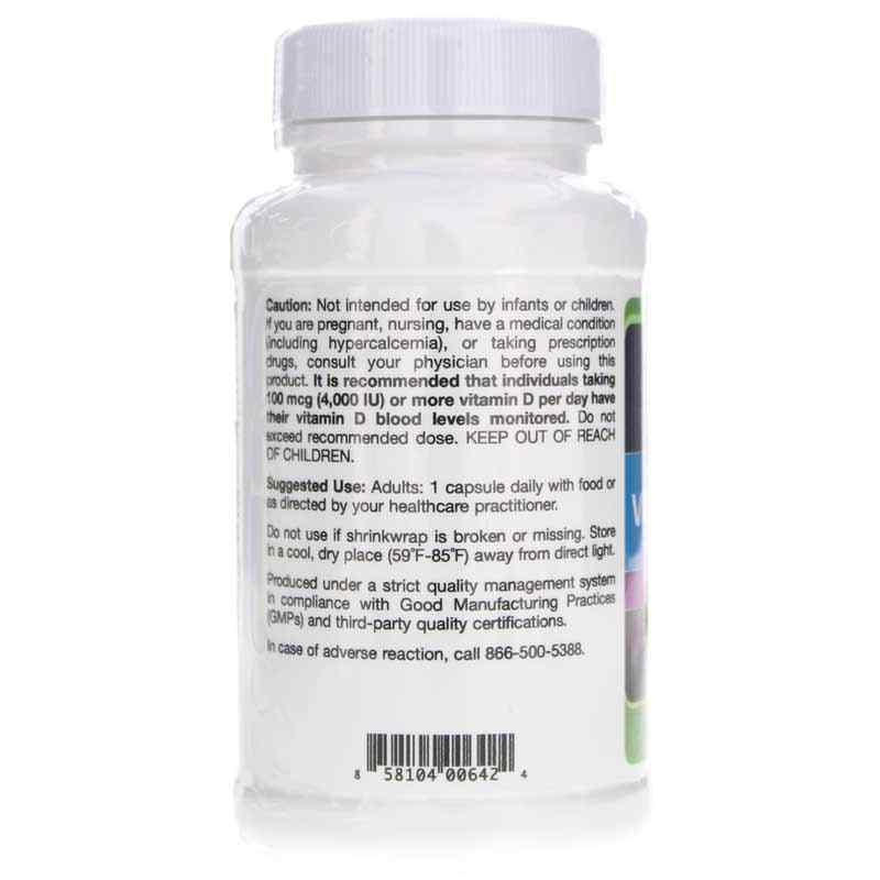 Vitamin D3 5000, 100 Capsules, NBX