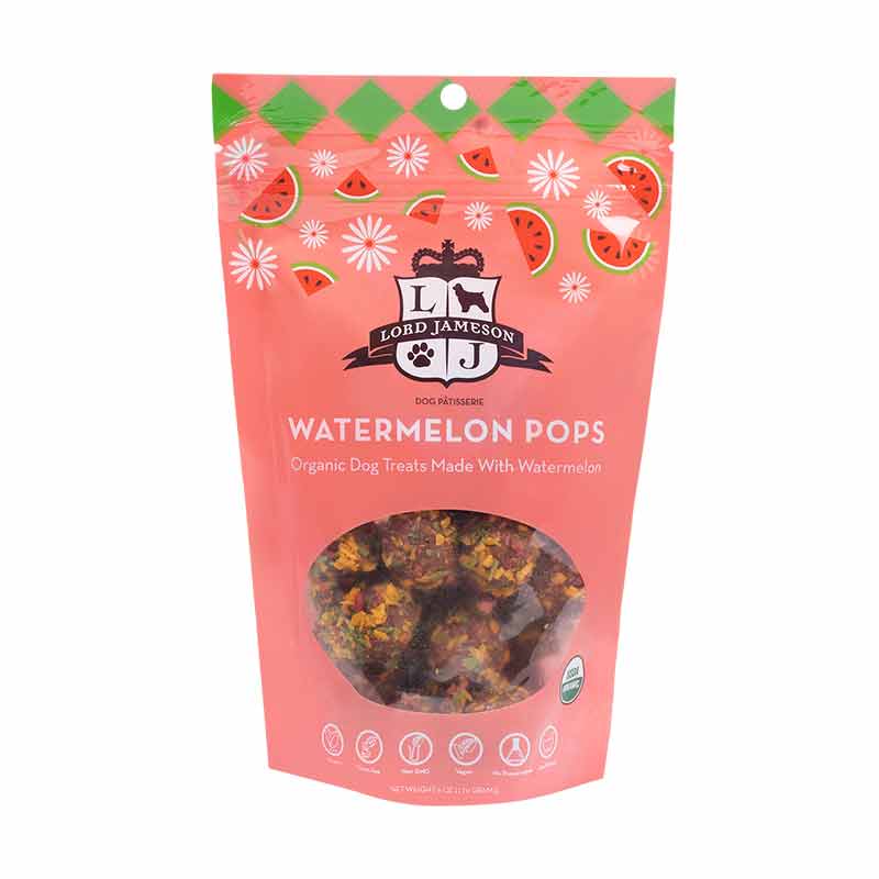 Watermelon Pops Vegan Dog Treats