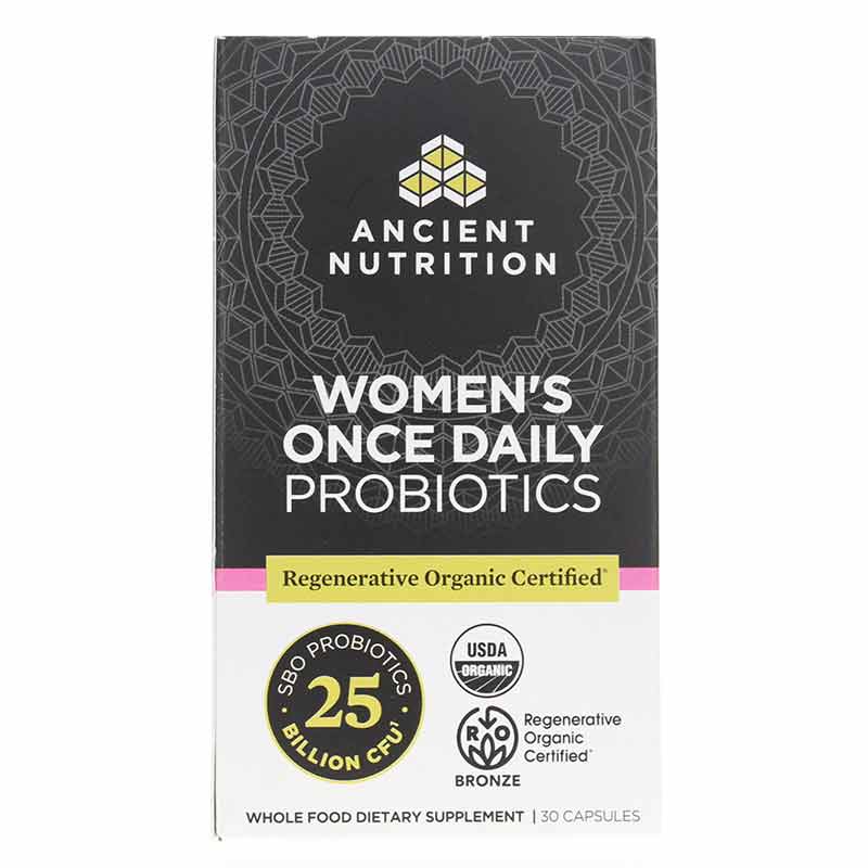 Women's Once Daily Probiotics 25 Billion CFU, 30 Capsules, ANN