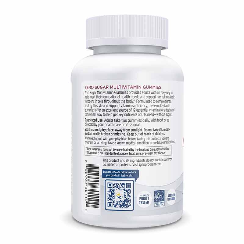 Zero Sugar Multivitamin Gummies, NRN