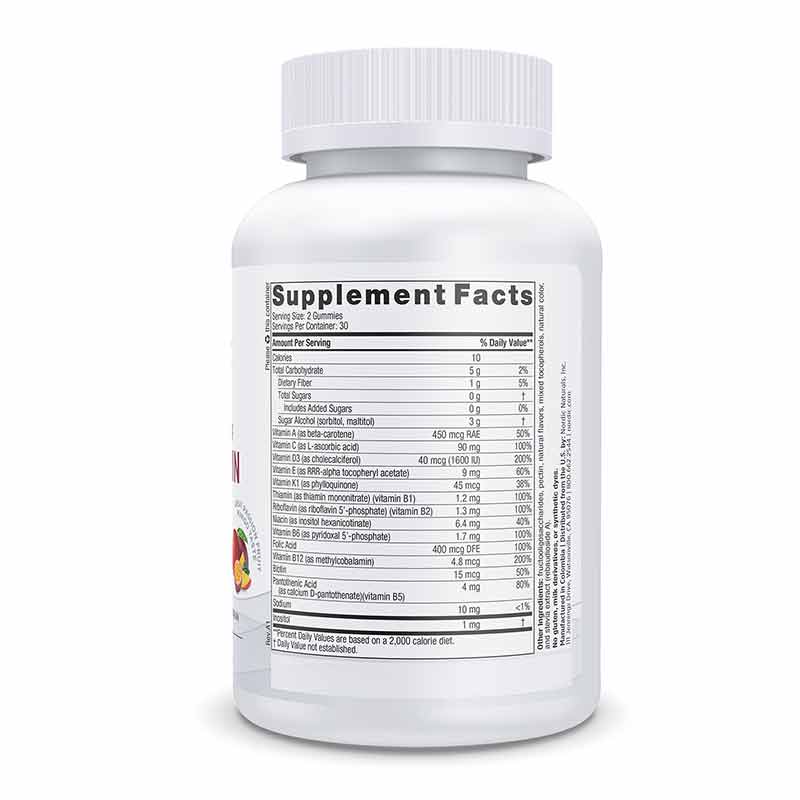 Zero Sugar Multivitamin Gummies, NRN